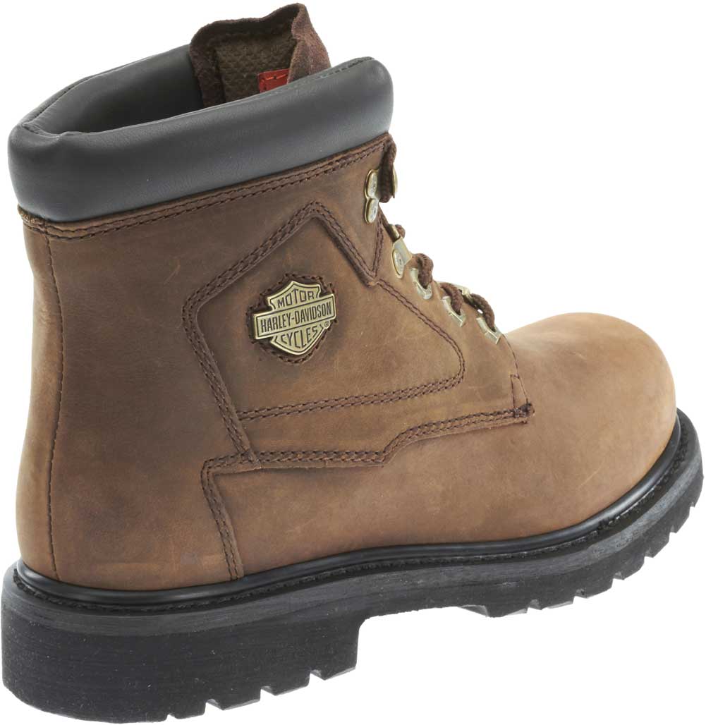 Harley-Davidson Men's Bayport 5.5-Inch Brown or Grey Motorcycle Boots D93365 - No Hassle Returns at Wisconsin Harley