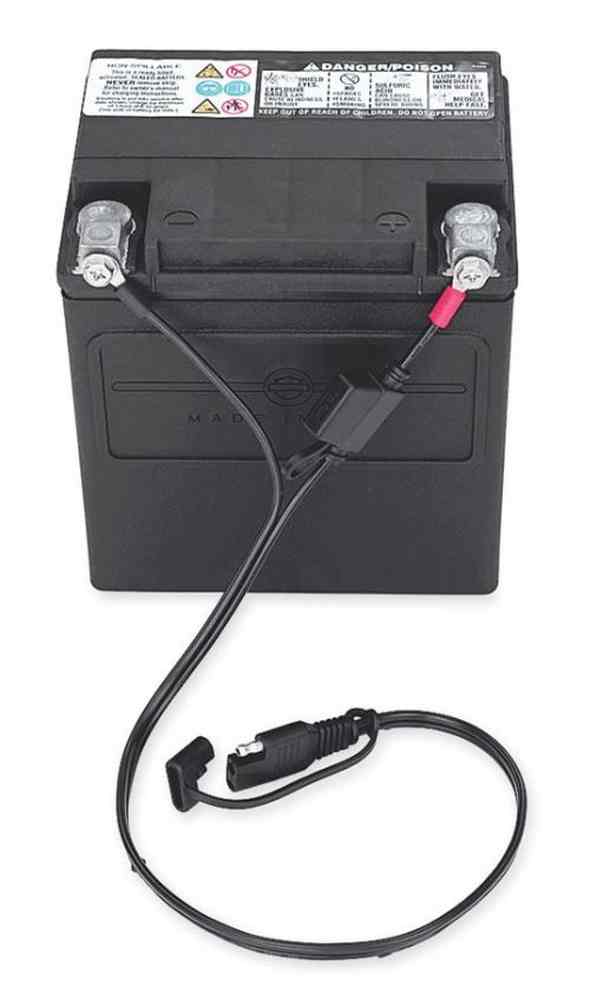 Harley-Davidson Battery Charging Harness, For H-D 12-Volt Batteries 94624-97B - Wisconsin Harley-Davidson
