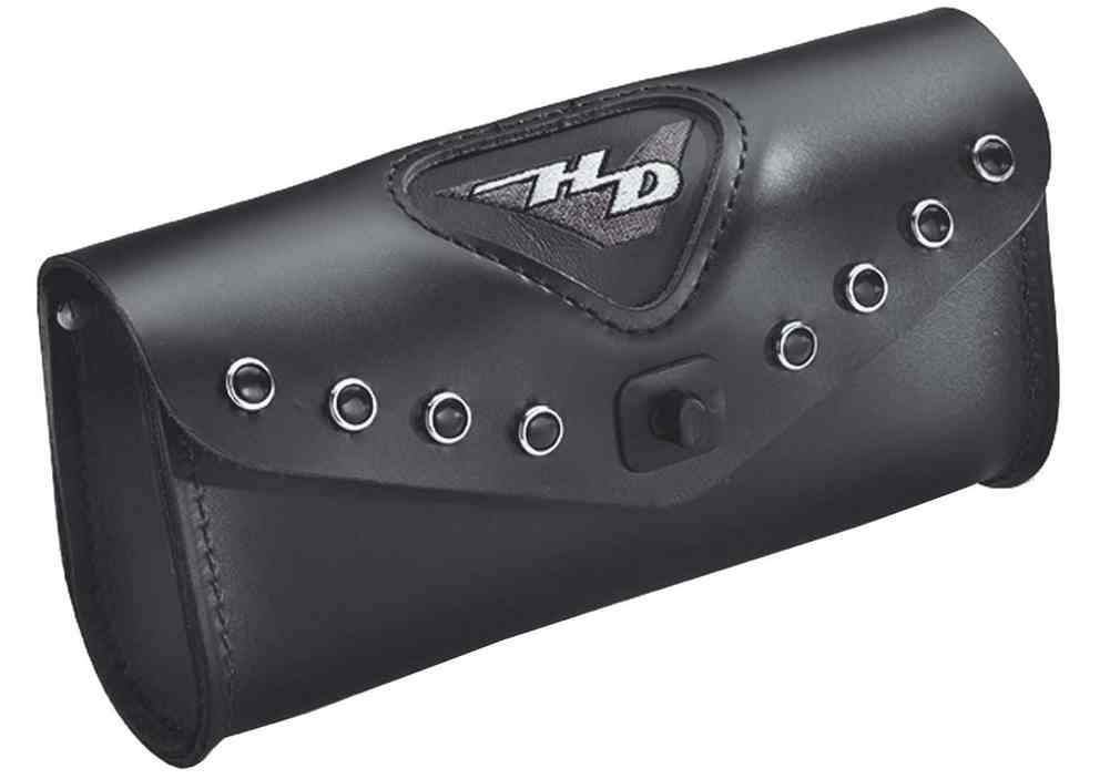 Harley-Davidson® Road King Logo Studded Leather Windshield