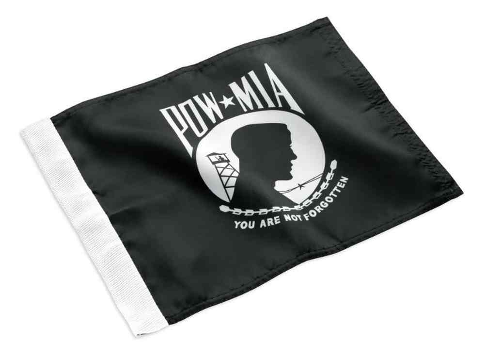 Harley-Davidson Replacement POW/MIA Flag, High-Quality Nylon, Black 94902-03 - Wisconsin Harley-Davidson