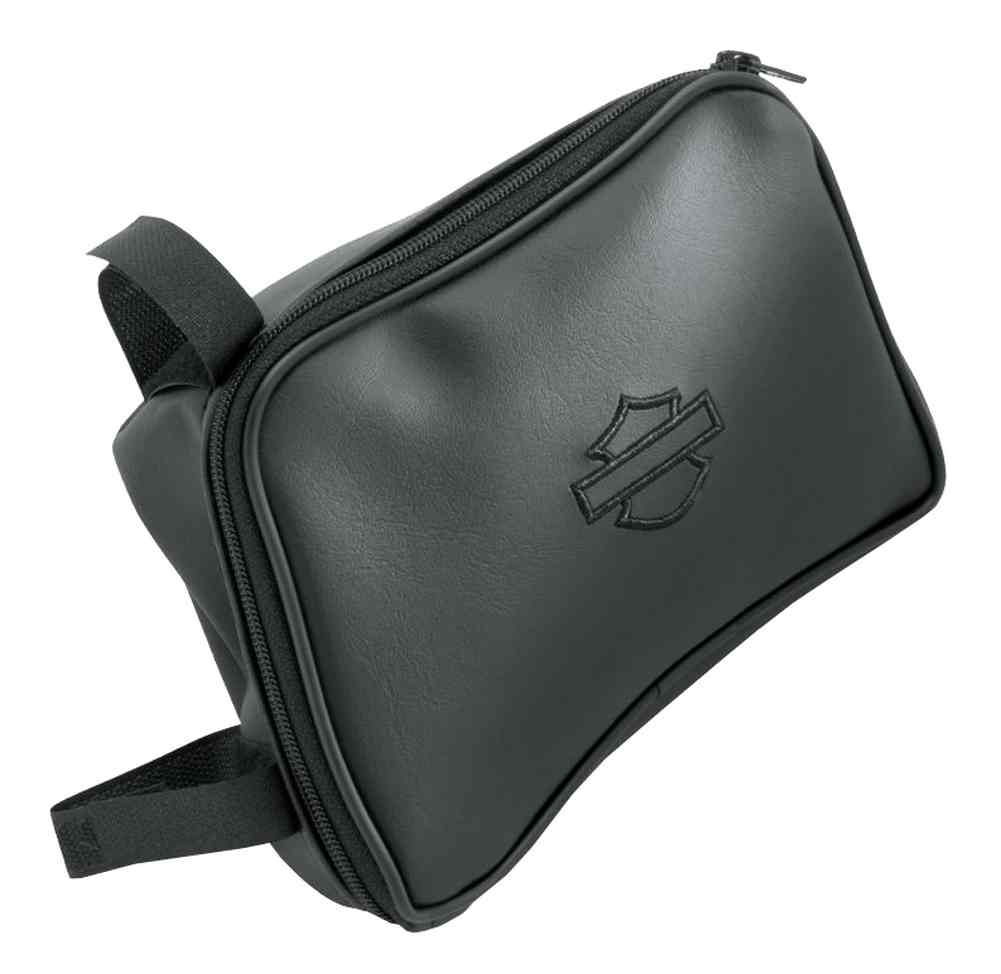 Harley-Davidson Bar & Shield Left Side Frame Bag, Fits VRSC Models 94204-03A - Wisconsin Harley-Davidson