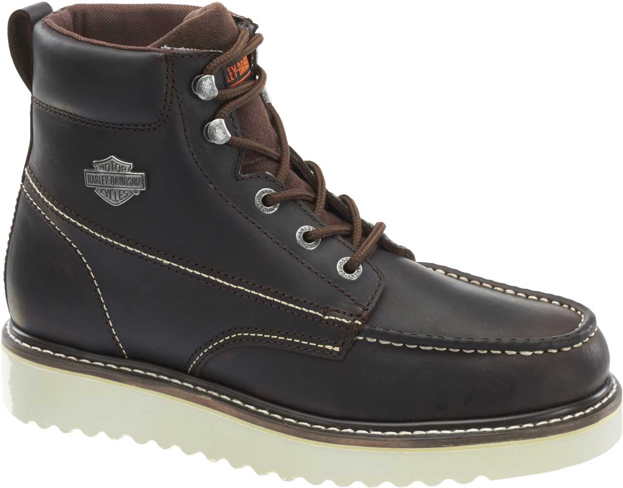 Harley-Davidson® Men's Candler Motorcycle Work Boots Black or Dk