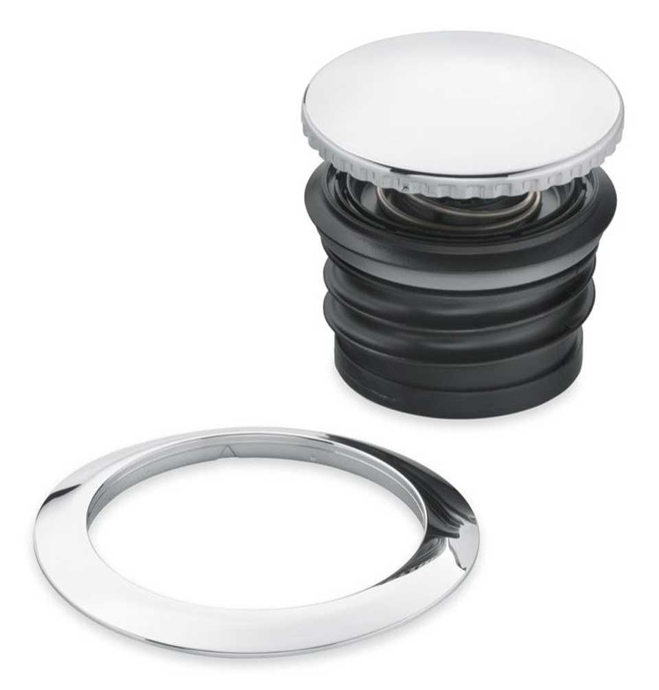 Harley-Davidson Free Shipping - Harley-Davidson Flush-Mount Fuel Cap, Fits XL Models, Chrome Finish 63139-10A - Free Shipping on many products plus Orders Over $99