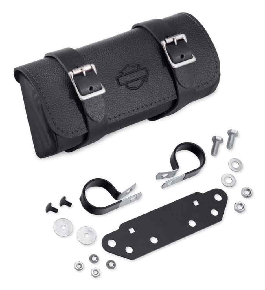 Harley-Davidson® Sportster & Dyna B&S Down Tube Leather Bag