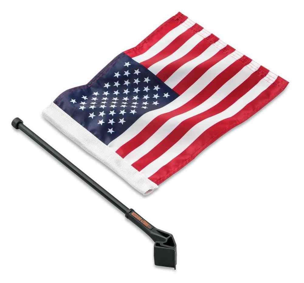 Harley-Davidson American Flag Kit, Touring & Trike Models, High-Quality 94626-98 - Wisconsin Harley-Davidson