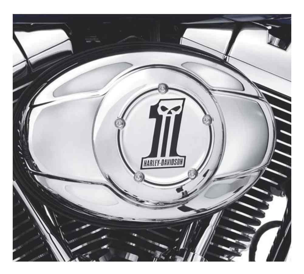 Harley-Davidson Free Shipping - Harley-Davidson Number One Skull Air Cleaner Trim, Evolution 1340 Model 27956-10 - Free Shipping on many products plus Orders Over $99