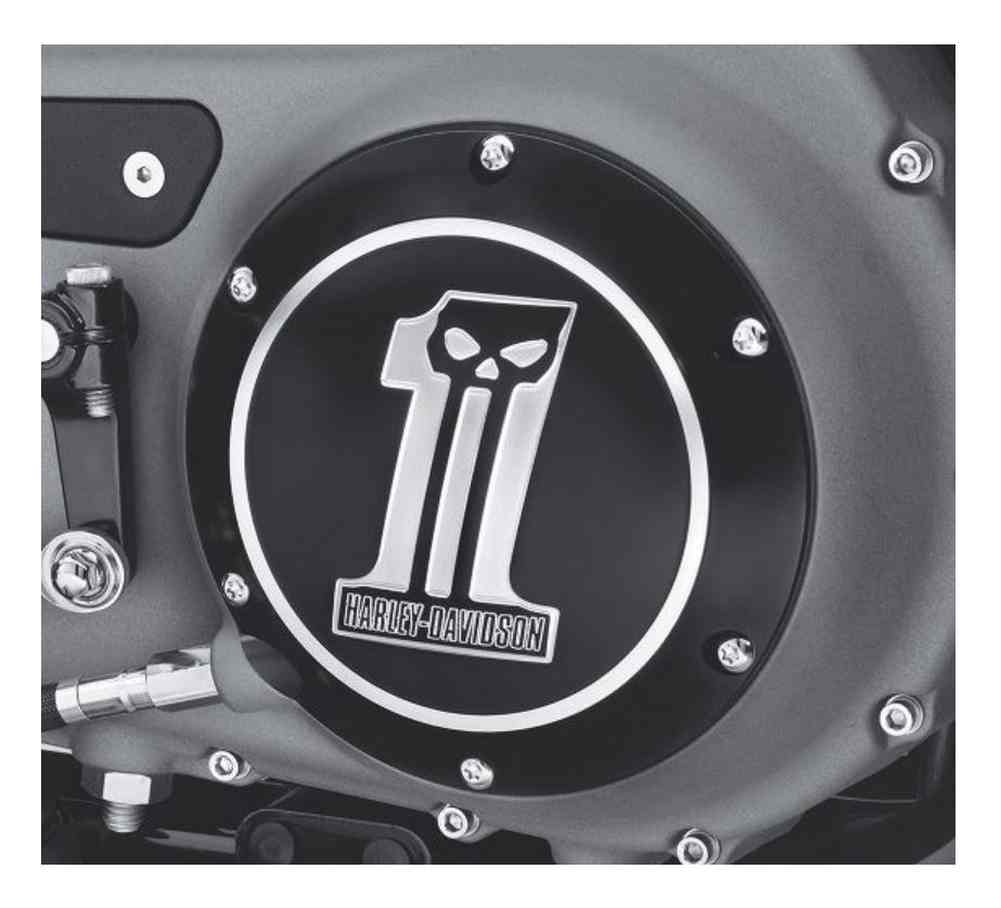 Harley-Davidson Free Shipping - Harley-Davidson Dark Custom #1 Skull Derby Cover, Fits XL Models 25563-09 - Free Shipping on many products plus Orders Over $99