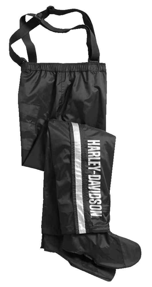Harley-Davidson Men's Rain Pants w/ Rain Gaiter, Waterproof Nylon 98316-17VM - Wisconsin Harley-Davidson