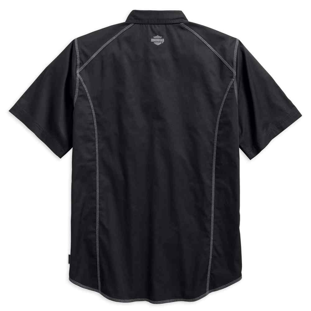 Harley-Davidson Free Shipping - Harley-Davidson Men's Performance Coldblack Tech Woven Shirt 99016-17VM - Free Shipping on many products plus Orders Over $99