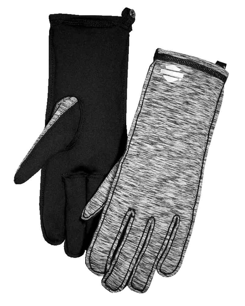 women's black thermal gloves