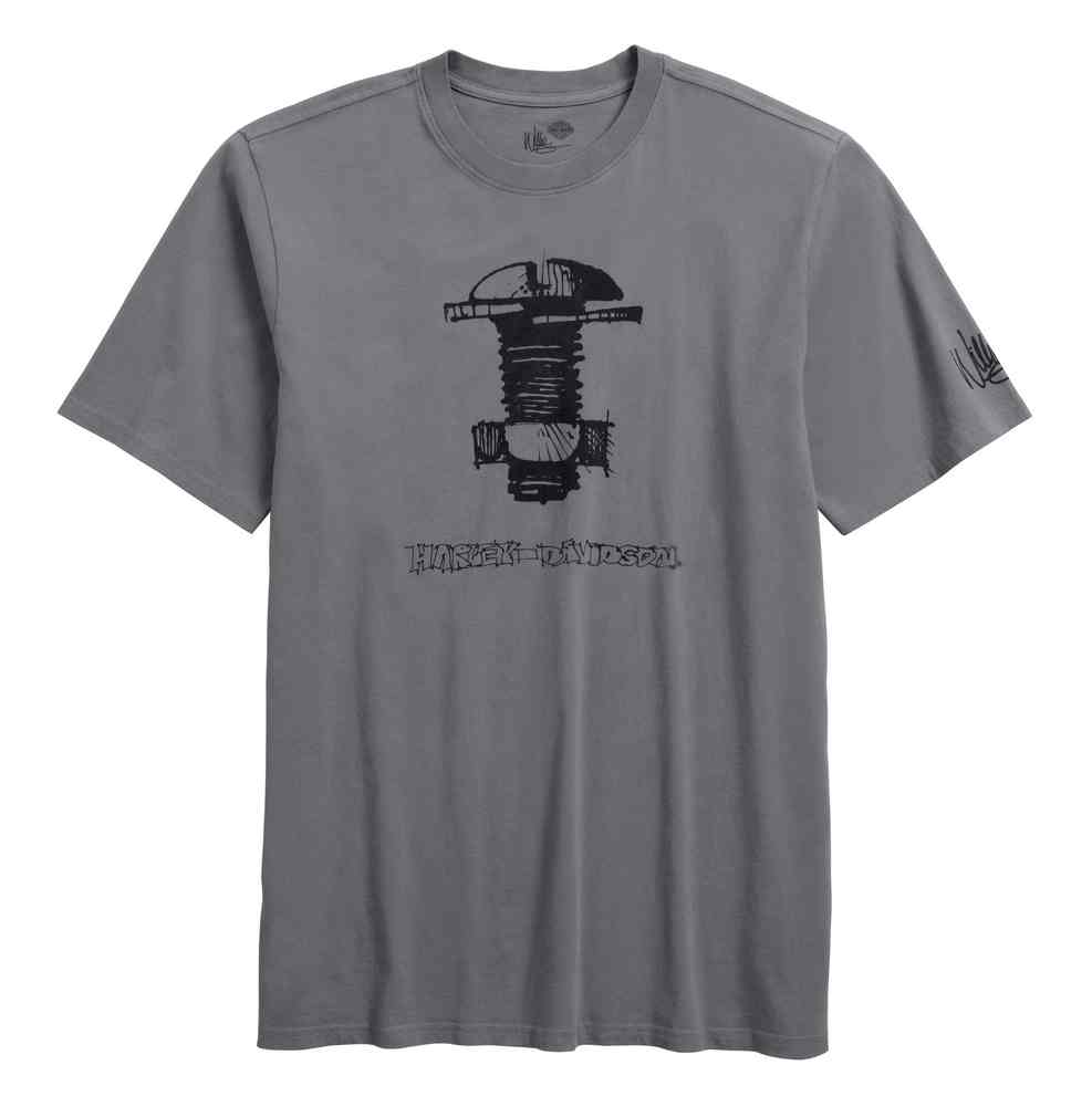 Harley-Davidson Men's Willie G. The Bolt Limited Edition Tee, Gray 96796-17VM - Wisconsin Harley-Davidson