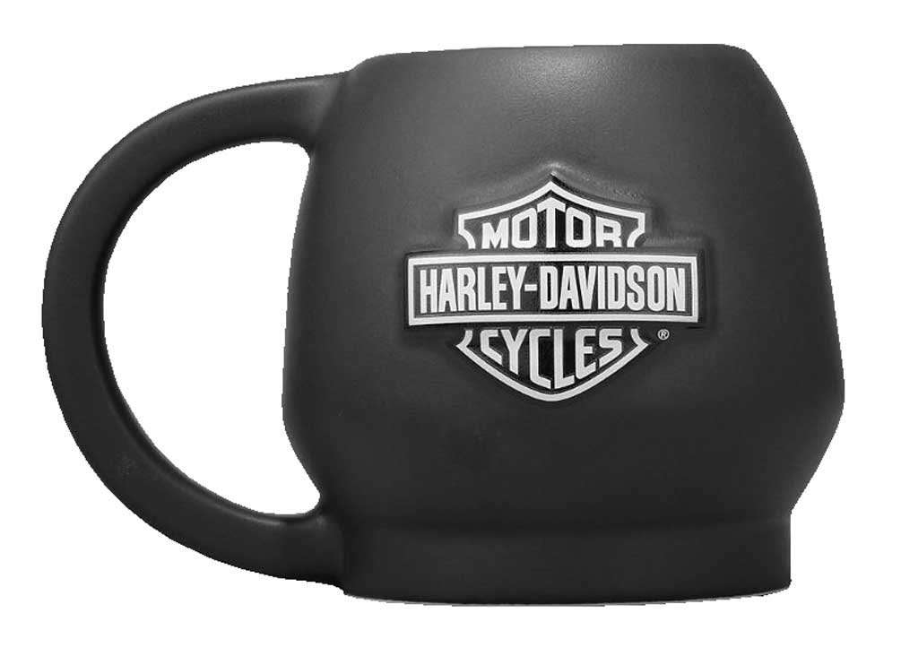 Harley-Davidson Free Shipping - Harley-Davidson Sculpted Willie G Skull Ceramic Mug, 14oz. Matte Black 99203-17V - Free Shipping on many products plus Orders Over $99