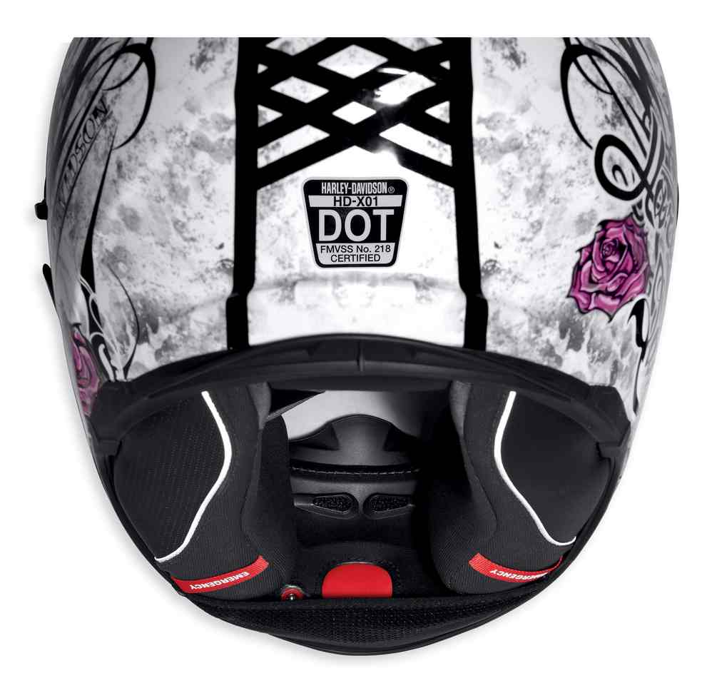 Harley-Davidson Women's Landscape AirFit Sun Shield Full-Face Helmet 98327-17VX - No Hassle Returns at Wisconsin Harley