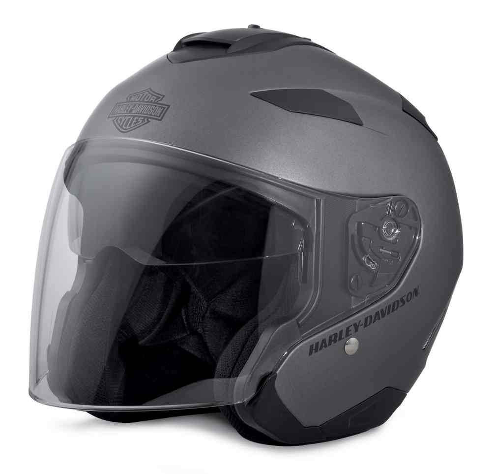 セキュリティ・セーフティ HARLEY DAVIDSON MAYWOODH27 Harley-Davidson® Mens Maywood Sun Shield H27 3/4 Helmet