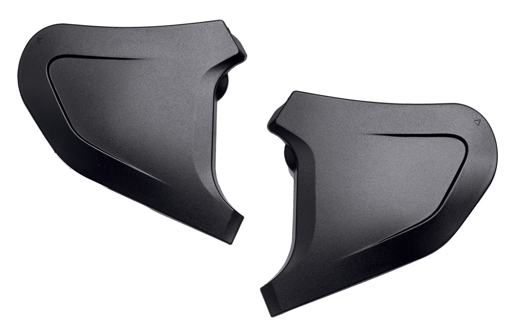 Harley-Davidson H27 Shell Replacement Side Cover Set , Matte Black 98334-17VR - Wisconsin Harley-Davidson