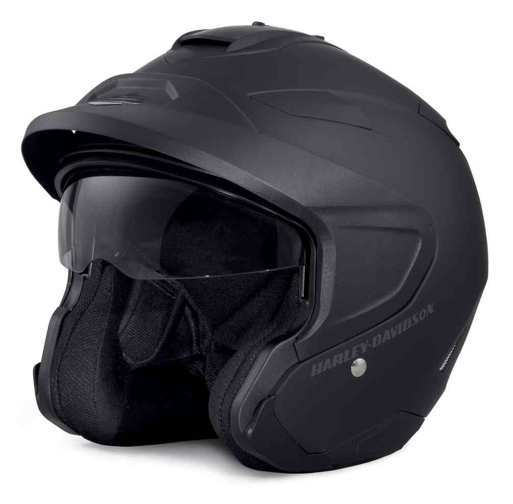 Harley-Davidson® Men's Interchangeable Sun Shield 3/4 Helmet