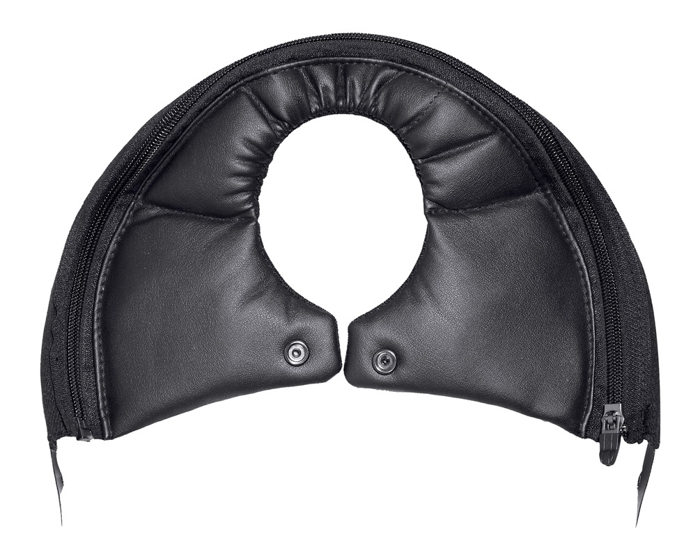 Harley-Davidson B03 Shell Replacement Padded Neck Curtain, Black 98341-17VR - Wisconsin Harley-Davidson