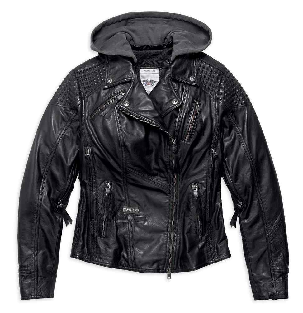 Harley-Davidson® Womens Triple Vent System Mantle Leather Biker