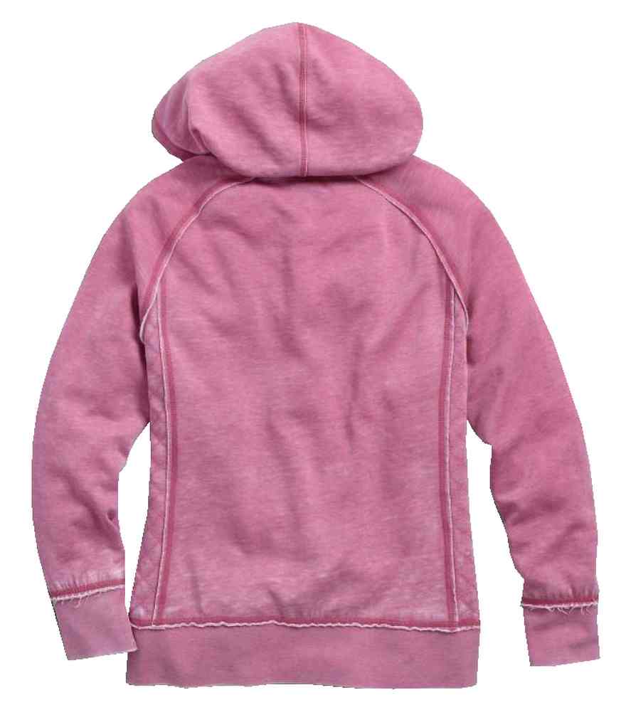 Harley-Davidson Free Shipping - Harley-Davidson Women's Quilted Side Panel Pullover Hoodie, Pink 96020-17VW - Free Shipping on many products plus Orders Over $99