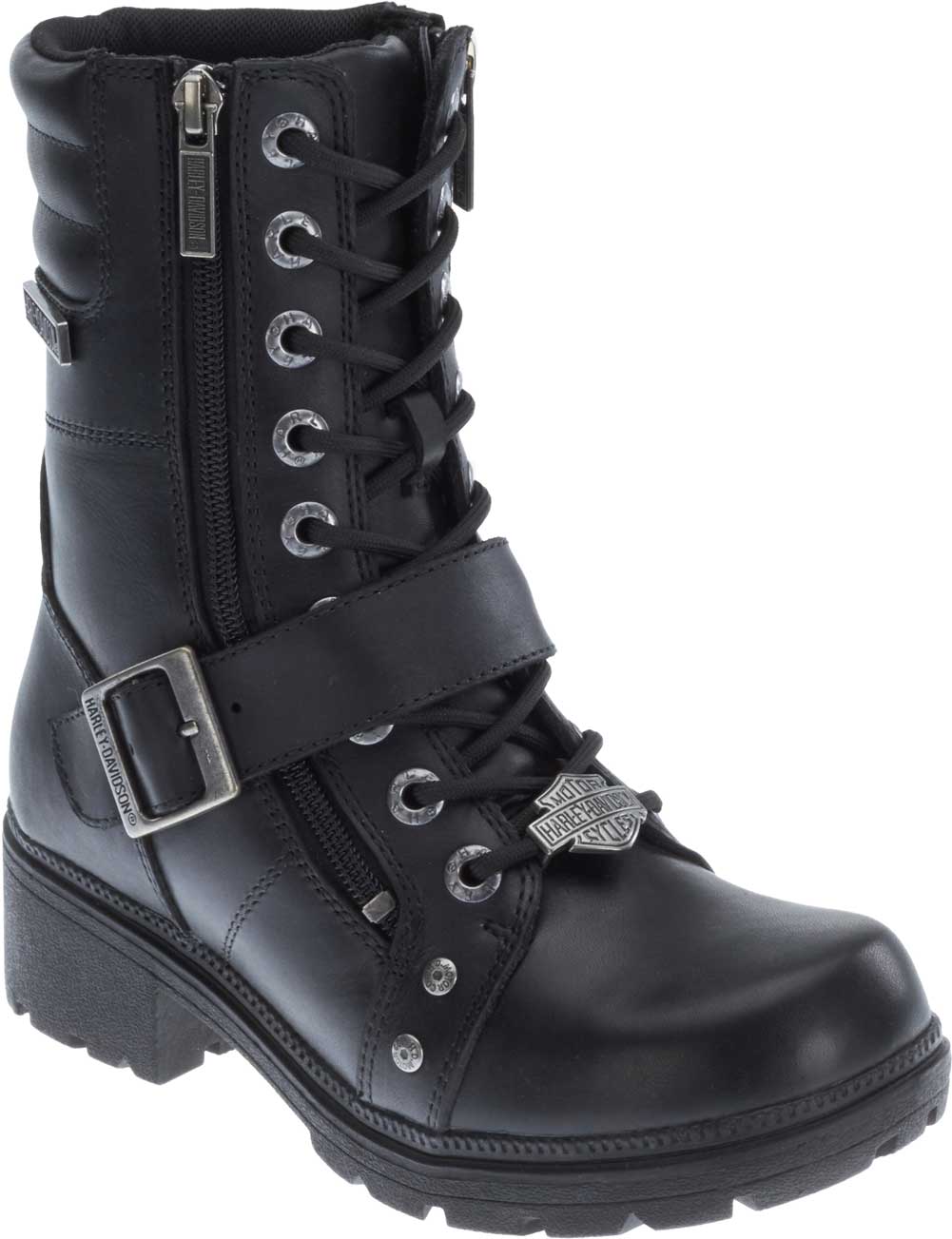RIDE ダイヤル式　ブーツ　US14 32cm Harley-Davidson® Women's Balfour 8-Inch Black Waterproof