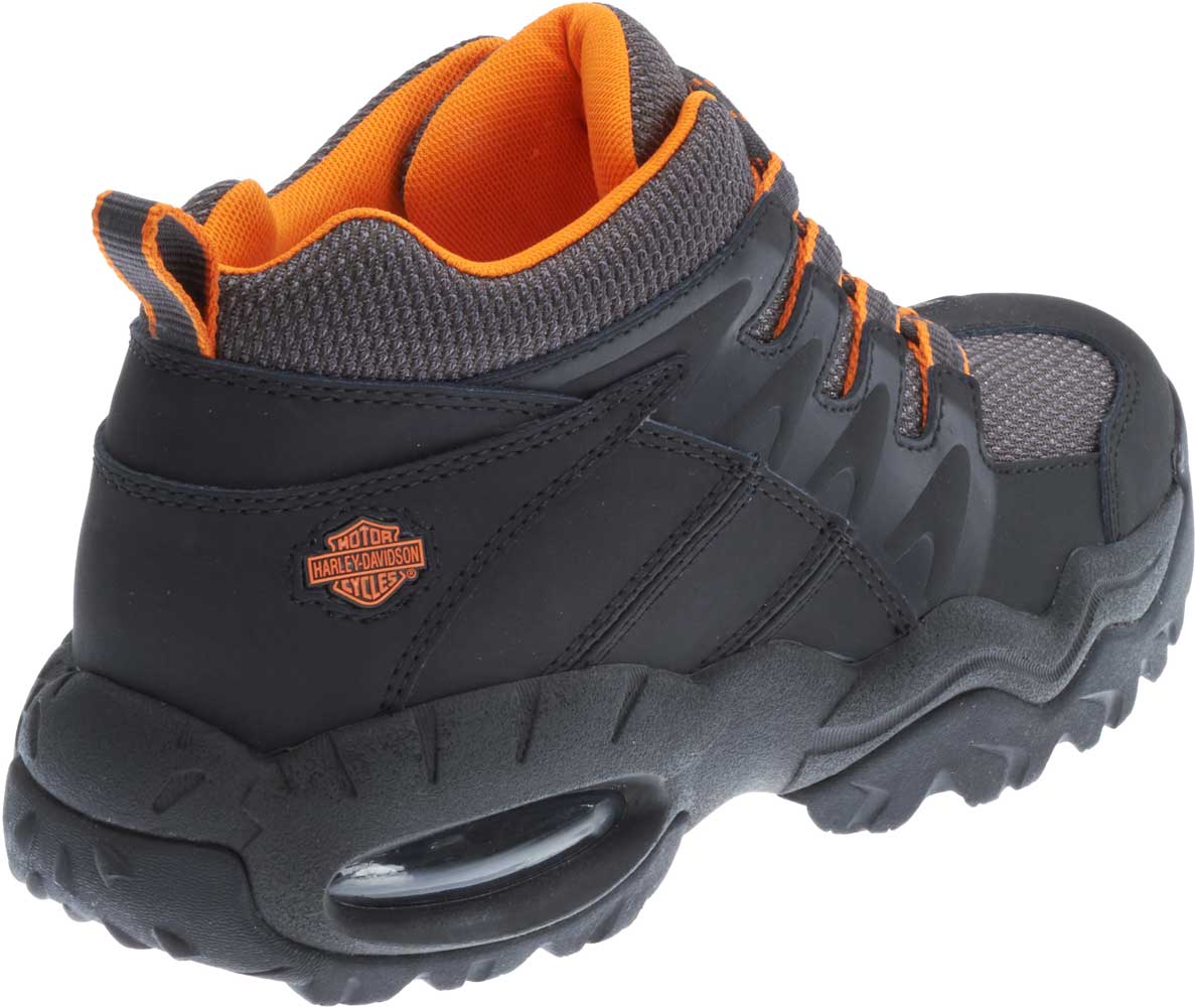 Harley-Davidson Men's Jett Leather and Nylon Athletic Hiking Boots D93391 - No Hassle Returns at Wisconsin Harley