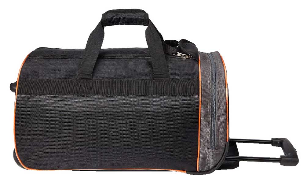 Harley-Davidson Bar & Shield Logo 29" Wheeling Duffel Carry-On Bag 99412-BLACK - No Hassle Returns at Wisconsin Harley