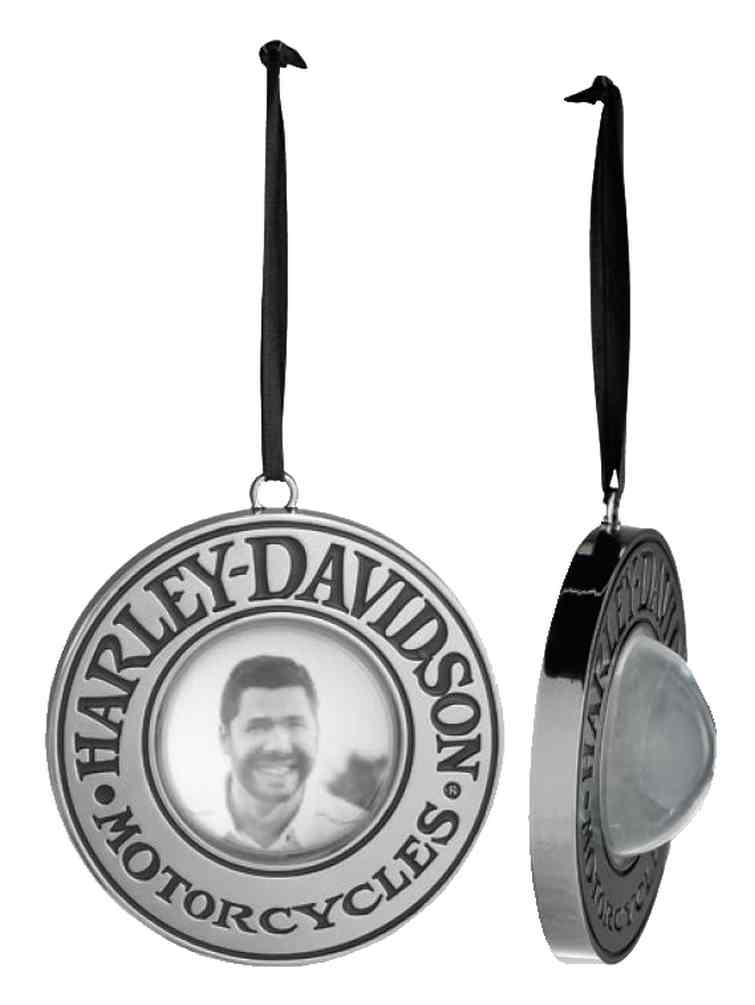 Harley-Davidson Free Shipping - Harley-Davidson 2016 Magnifying ORB Picture Ornament, Chrome Plated 96845-17V - Free Shipping on many products plus Orders Over $99