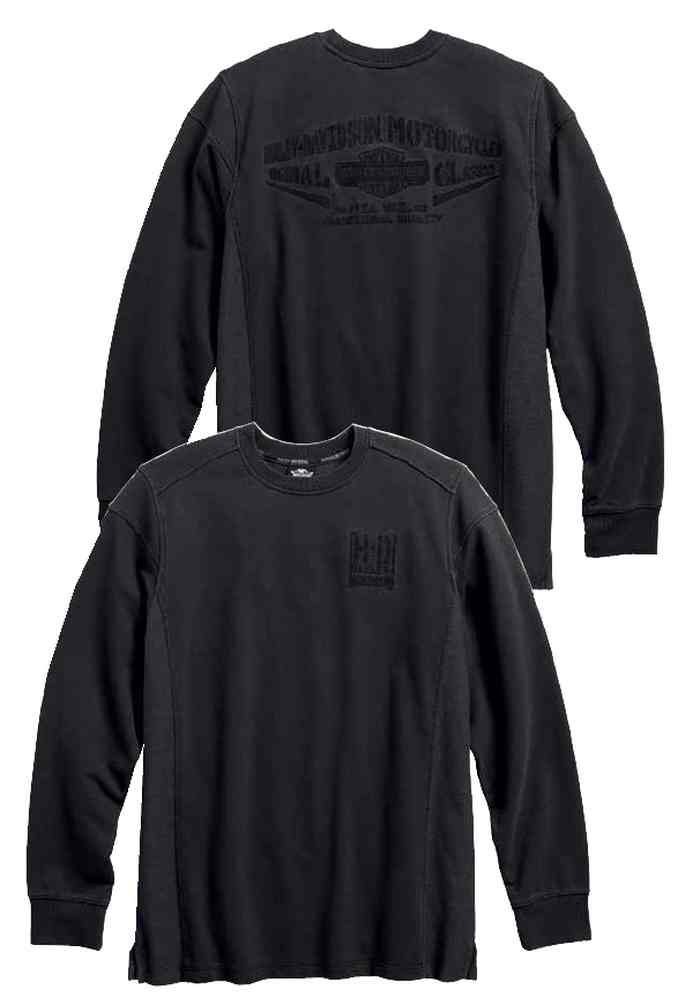 Harley-Davidson Free Shipping - Harley-Davidson Men's Classic Embroidered Pullover Long Sleeve Shirt 96429-17VM - Free Shipping on many products plus Orders Over $99