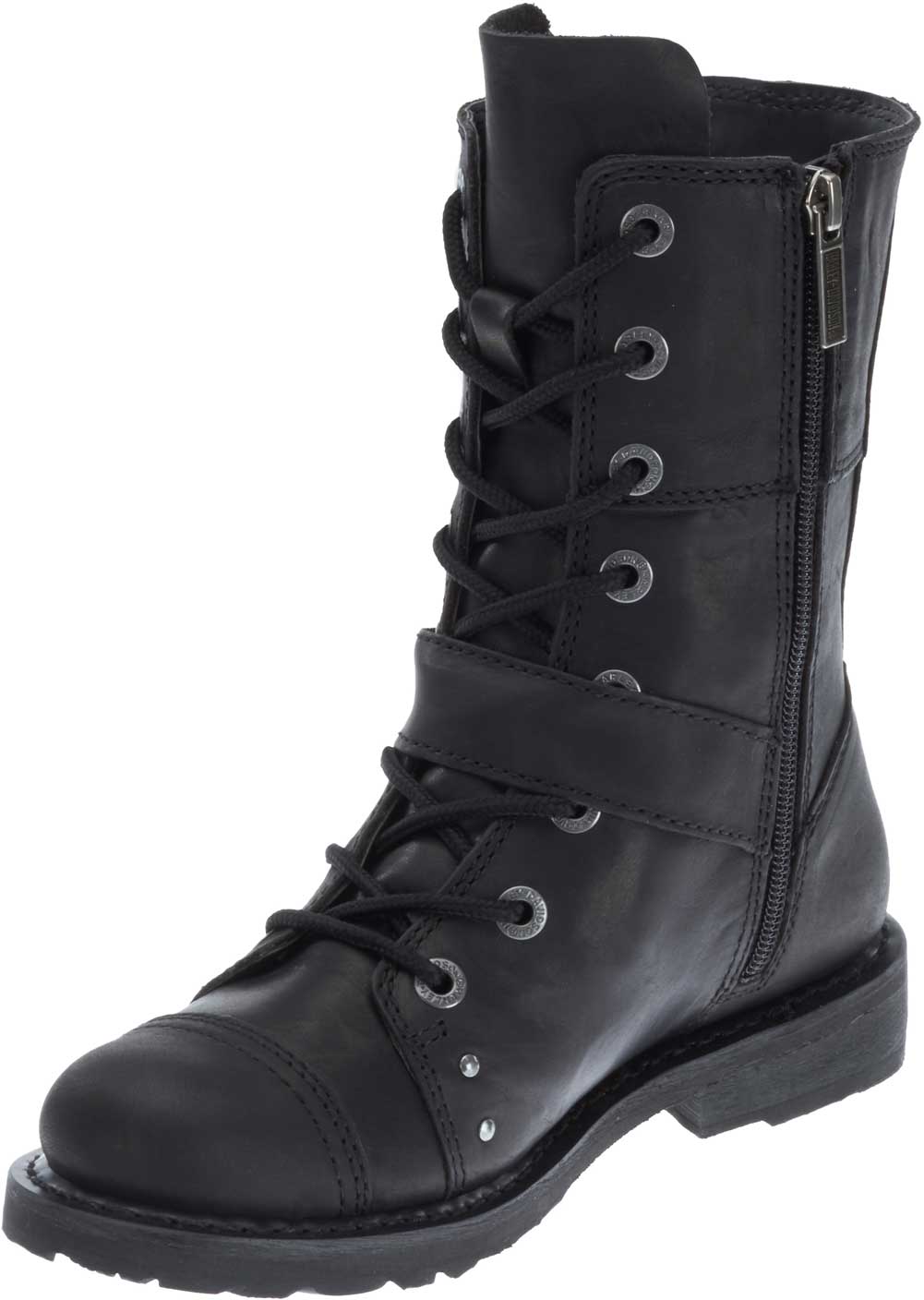 Harley-Davidson Free Shipping - Harley-Davidson Women's Monetta 7.75" Black Motorcycle Boots D83859 - Free Shipping on many products plus Orders Over $99