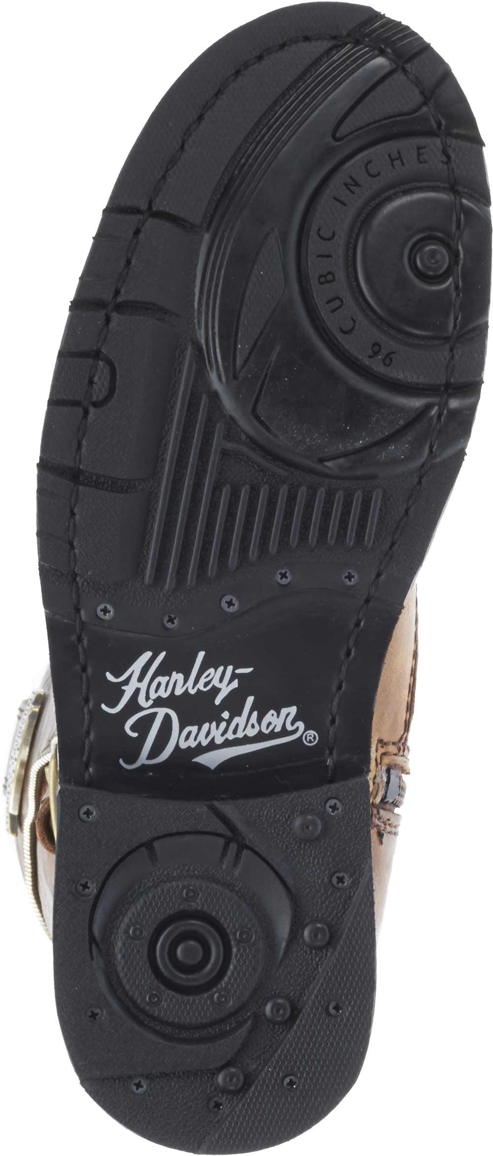 Harley-Davidson Women's Sennett 15.5" Brown Motorcycle Boots D83863 - Largest Selection of Harley-Davidson Products