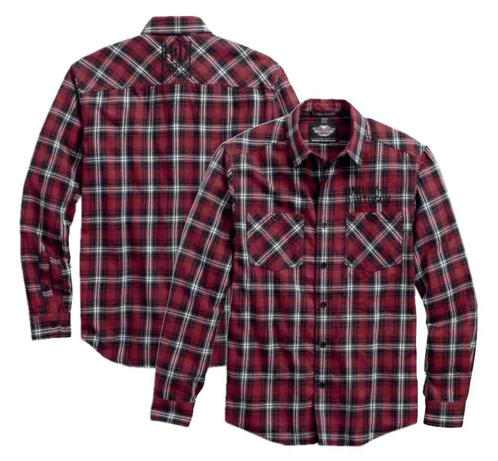 harley davidson flannel jacket