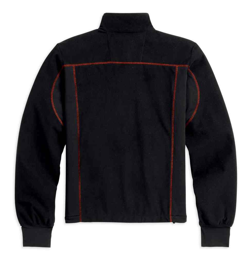 Harley-Davidson Free Shipping - Harley-Davidson Men's Fleece Mid-Layer Windproof Jacket, Black 98571-16VM - Free Shipping on many products plus Orders Over $99