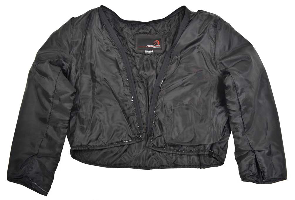 Redline Men's Classic Biker Style Side Lace Leather Motorcycle Jacket M-800 - Largest Selection of Harley-Davidson Products