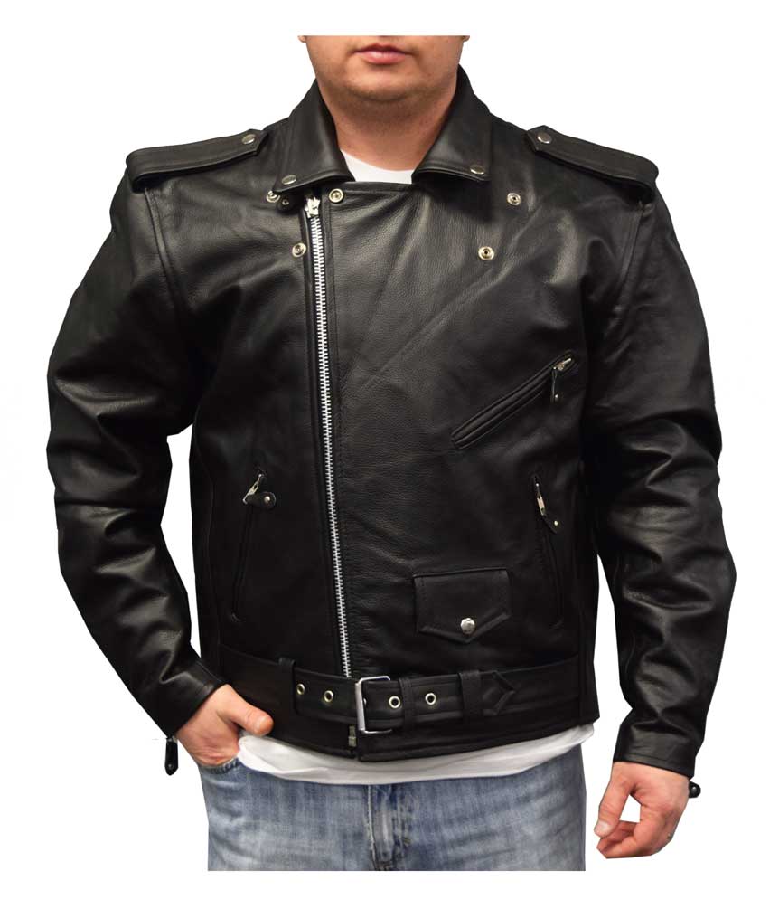 Harley-Davidson Free Shipping - Redline Men's Mid-Weight Buffalo Lace Leather Motorcycle Jacket, Black M-700 - Free Shipping on many products plus Orders Over $99