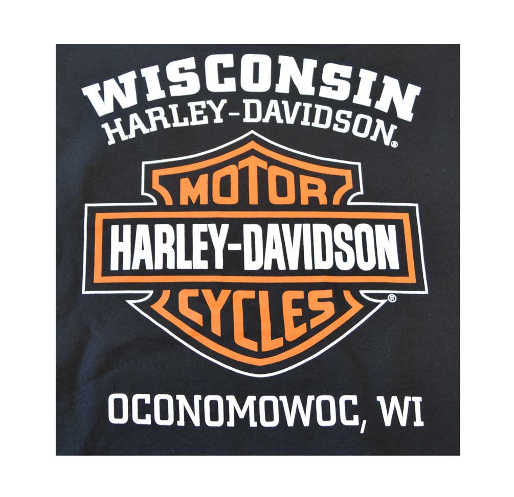 Harley-Davidson® Men's Bar & Shield Pullover Fleece Hooded