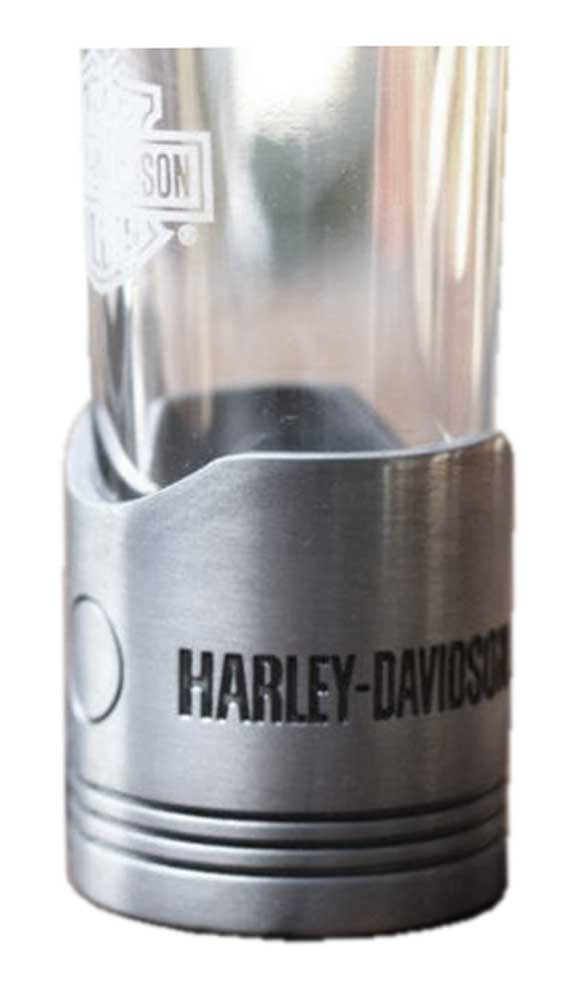 Harley-Davidson Piston Shot Glass Set, Two Hand Blown 2 oz. Glasses HDL-18770 - Largest Selection of Harley-Davidson Products
