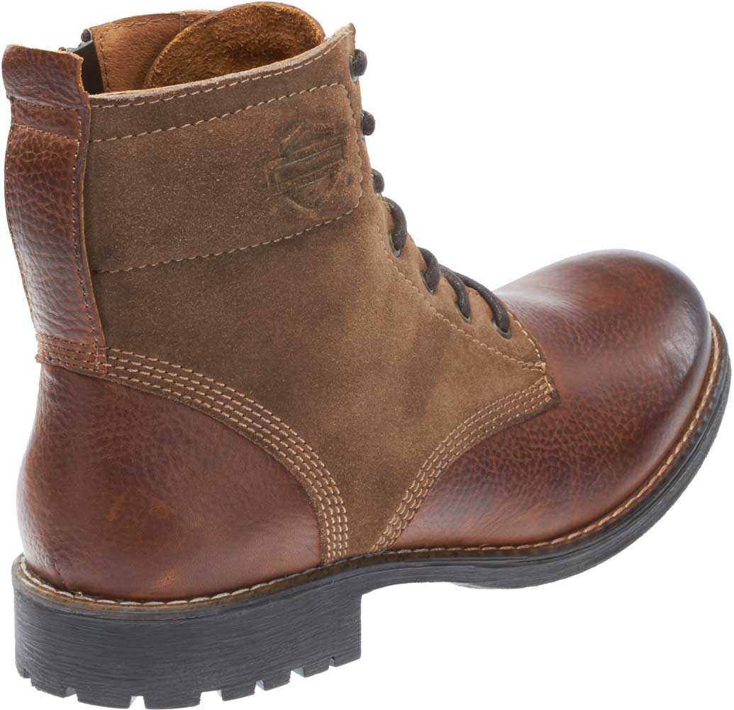 Harley-Davidson Men's Stevenson Brown "Black Label" Motorcycle Boots D99911 - No Hassle Returns at Wisconsin Harley