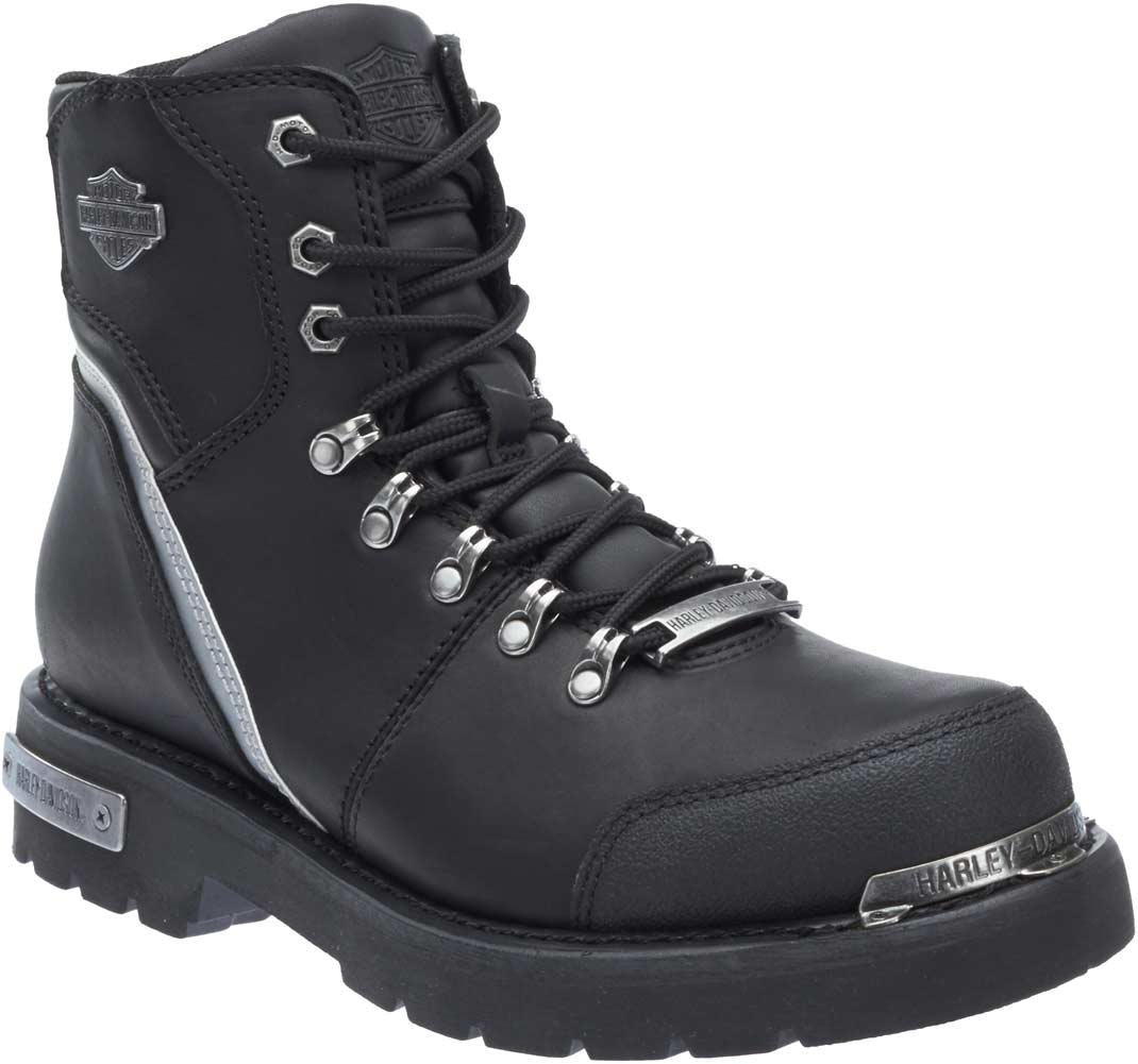 Harley-Davidson Men's Brawley Black Performance Motorcycle Boots D96129 - Wisconsin Harley-Davidson