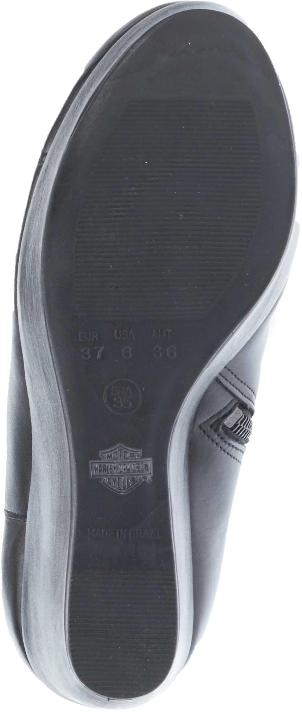 Harley-Davidson Women's Sutton 4.25-Inch Black Fashion Wedge Booties D83906 - Largest Selection of Harley-Davidson Products