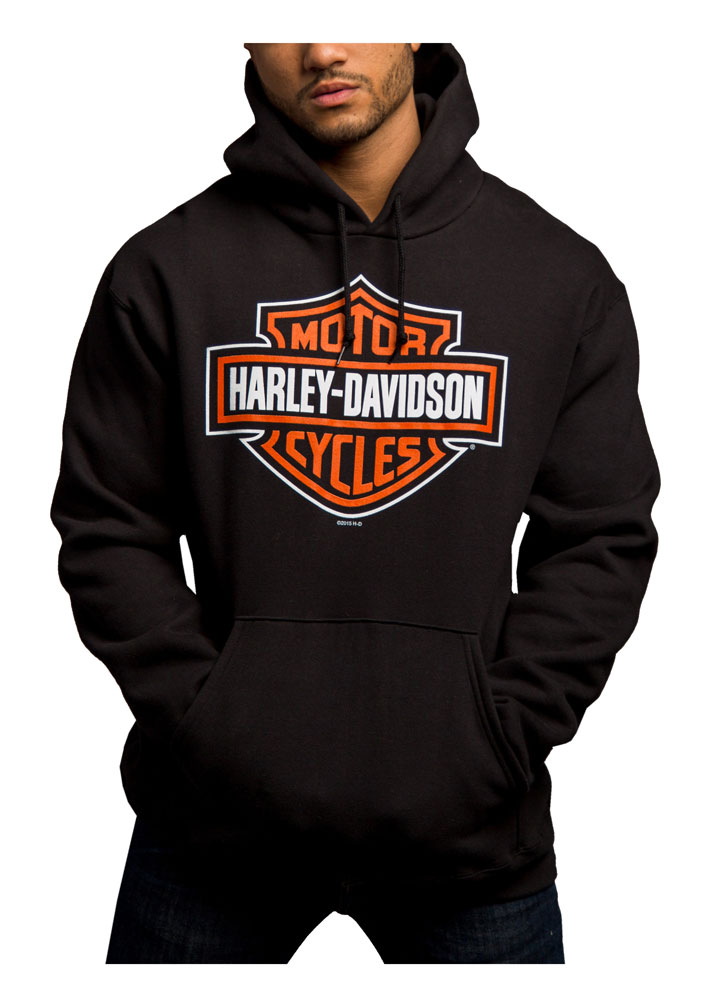 harley davidson bar and shield hoodie