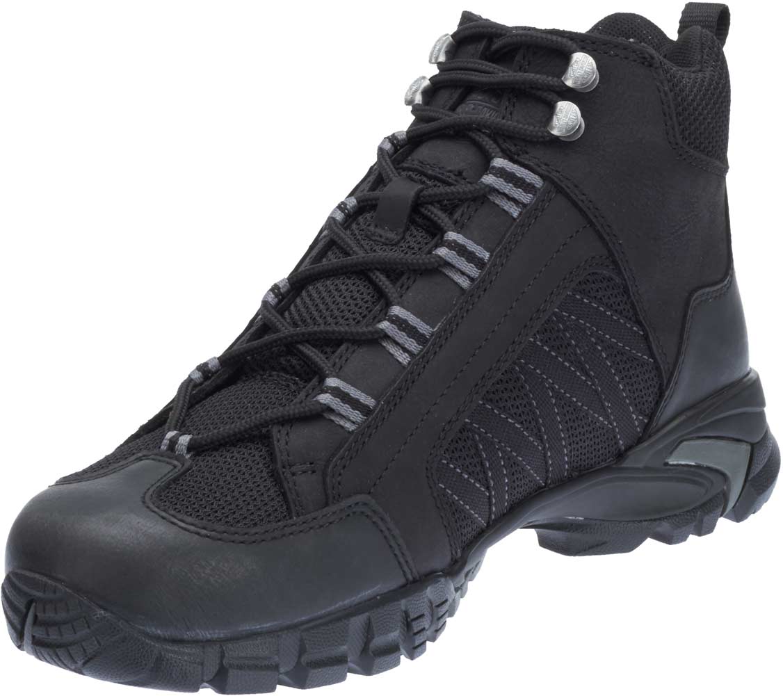 Harley-Davidson Free Shipping - Harley-Davidson Men's Collins Black/Grey Performance Motorcycle Boots D96120 - Free Shipping on many products plus Orders Over $99