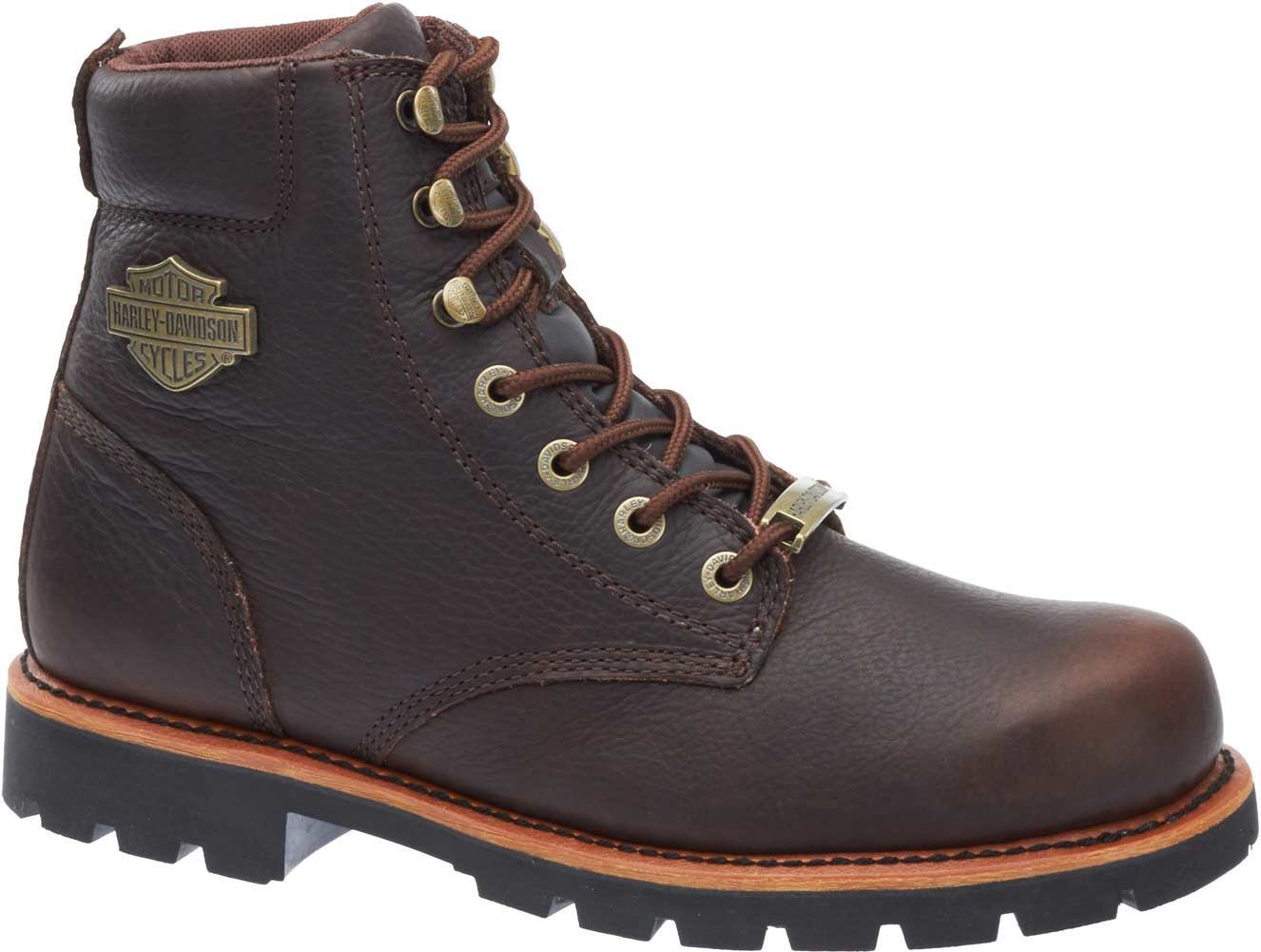 Harley-Davidson® Men's Vista Ridge Brown Motorcycle Boots D93424