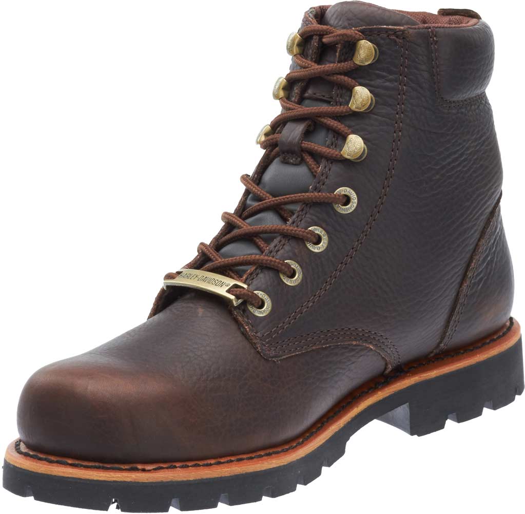 Harley-Davidson® Men's Vista Ridge Brown Motorcycle Boots D93424