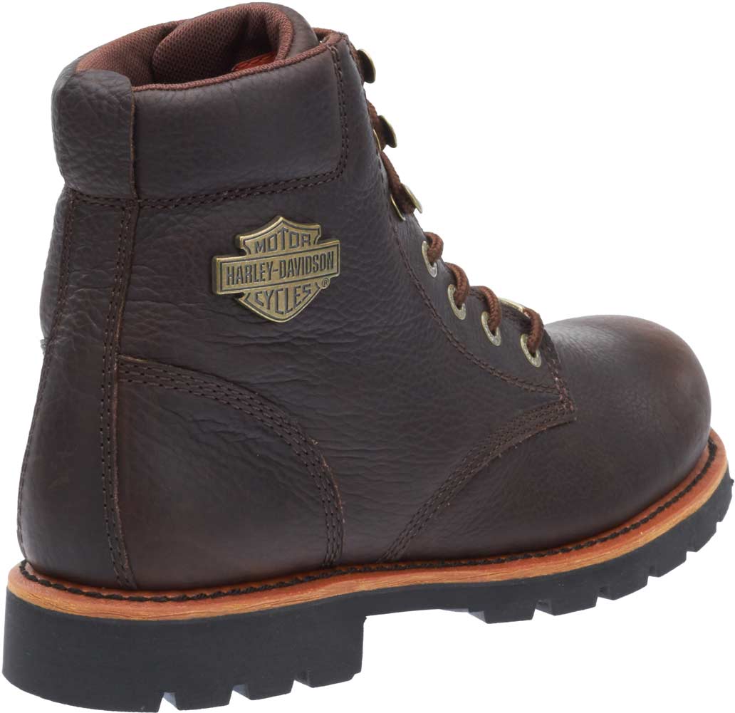 Harley-Davidson Men's Vista Ridge Brown Motorcycle Boots D93424 - No Hassle Returns at Wisconsin Harley