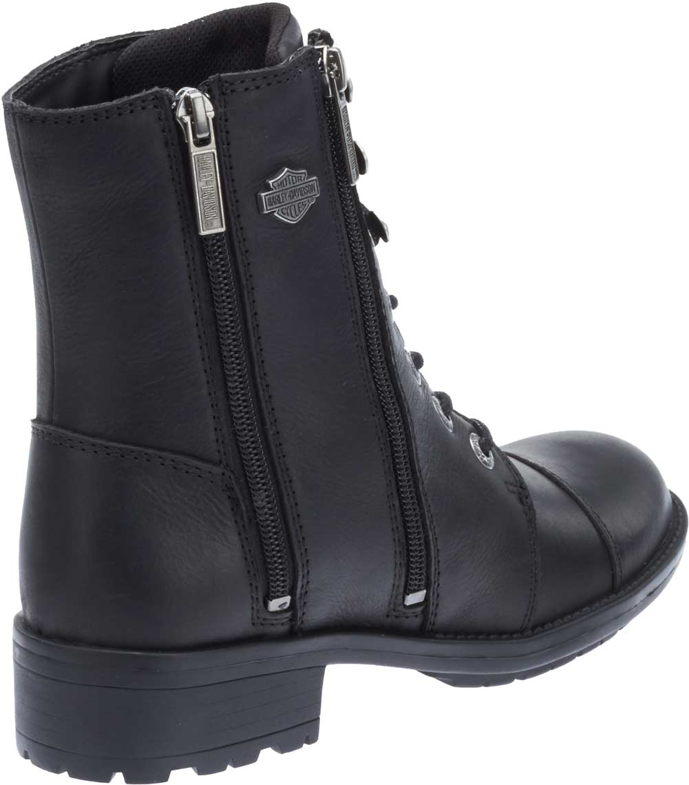 Harley-Davidson Women's Summerdale 6-In Black Motorcycle Boots D83931 - No Hassle Returns at Wisconsin Harley