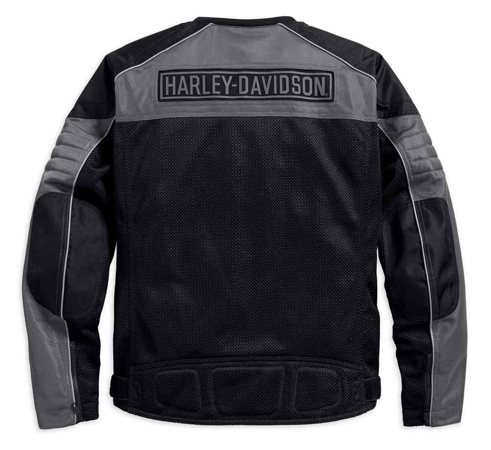 Harley-Davidson® Men's Toil Collarless Colorblocked Mesh