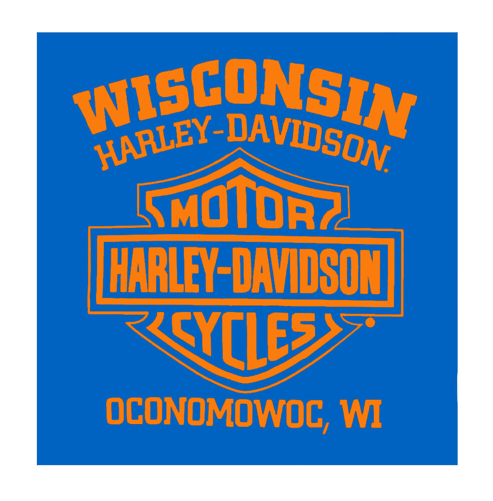 Harley-Davidson Free Shipping - Harley-Davidson Men's H-D Headline Short Sleeve Tall T-Shirt, Royal Blue - Free Shipping on many products plus Orders Over $99