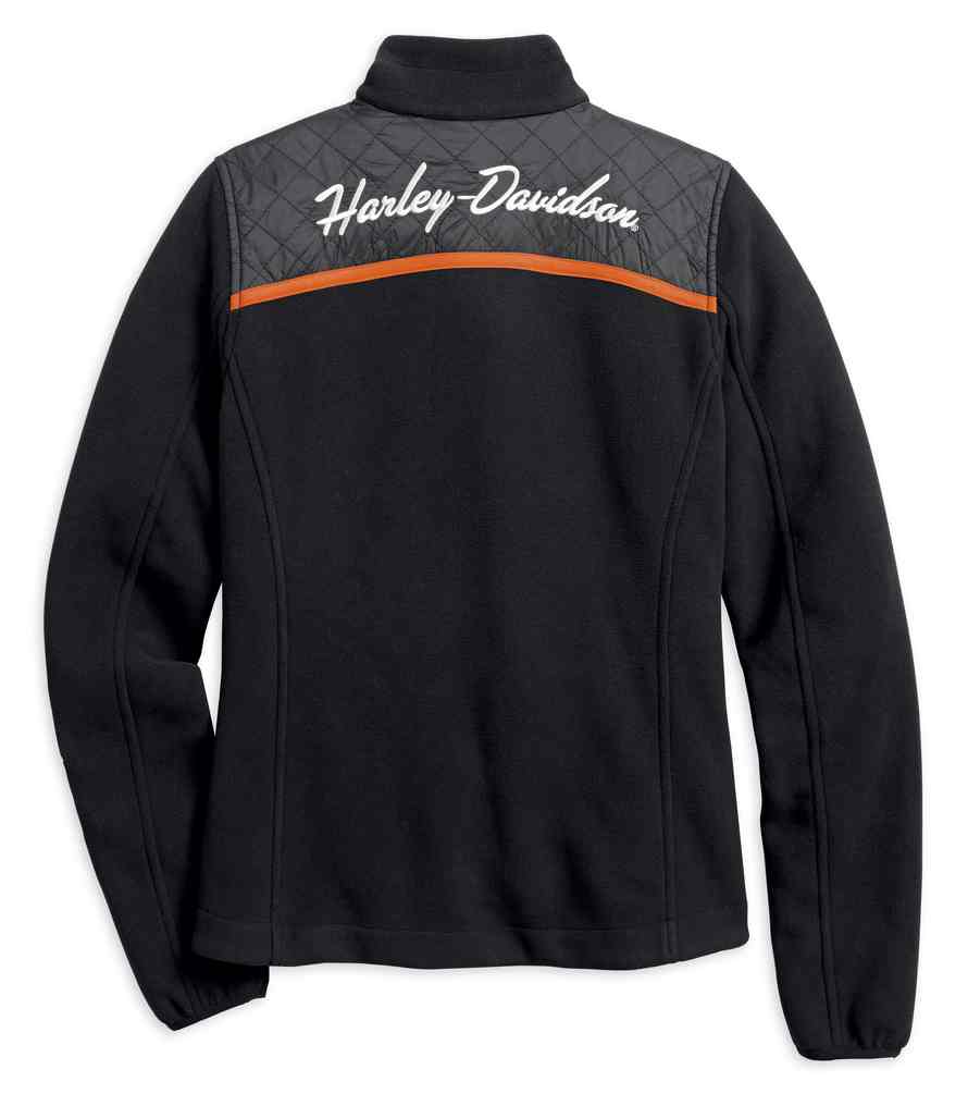 Harley-Davidson Free Shipping - Harley-Davidson Women's Miss Enthusiast Fleece Casual Jacket, Black 98585-17VW - Free Shipping on many products plus Orders Over $99