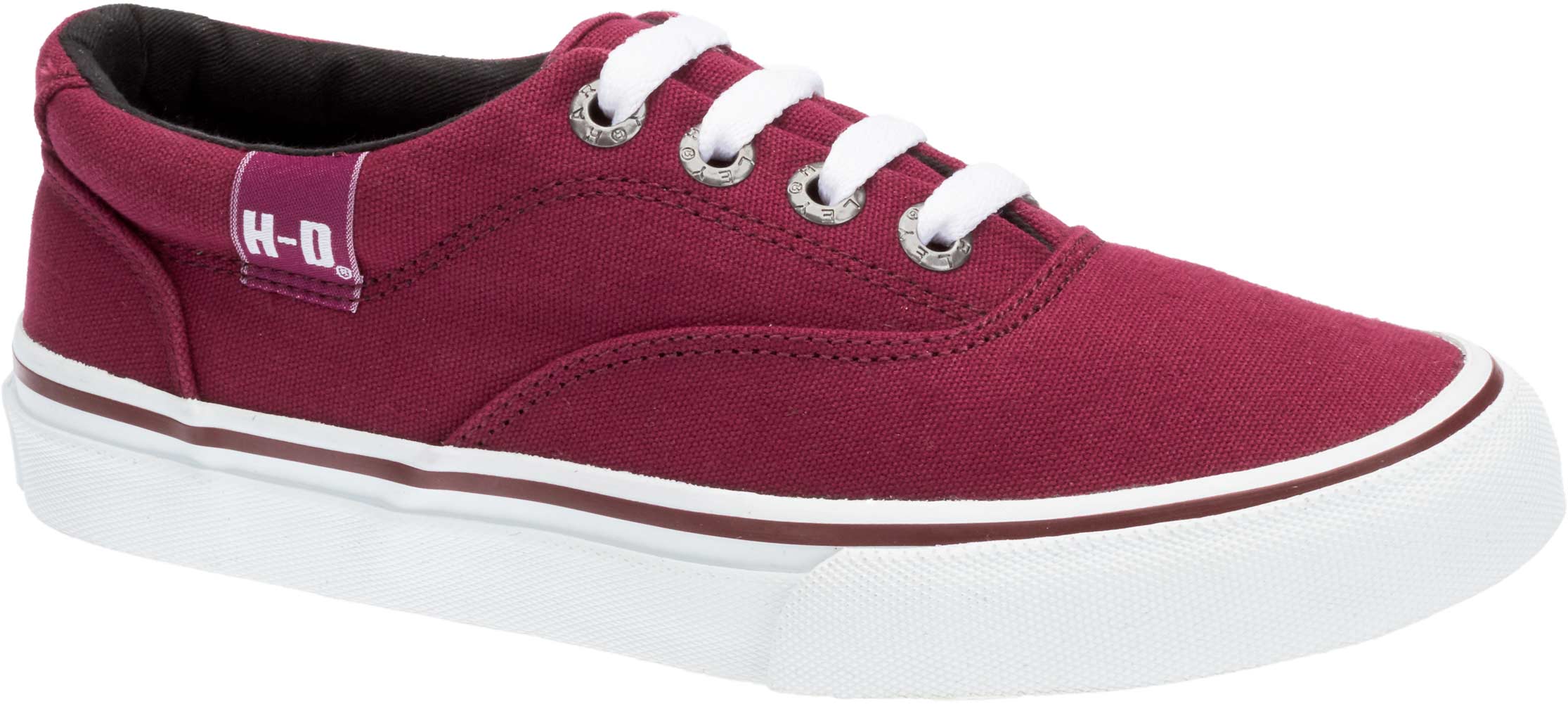 Harley-Davidson Women's Layton Burgundy Athletic Sneakers Skate Shoes. D83975 - Wisconsin Harley-Davidson