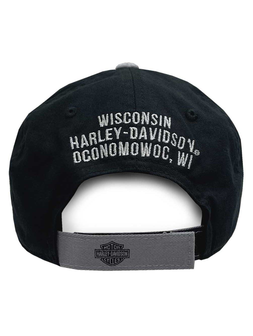 Harley-Davidson BC20180 Casquette de baseball effilochée pour